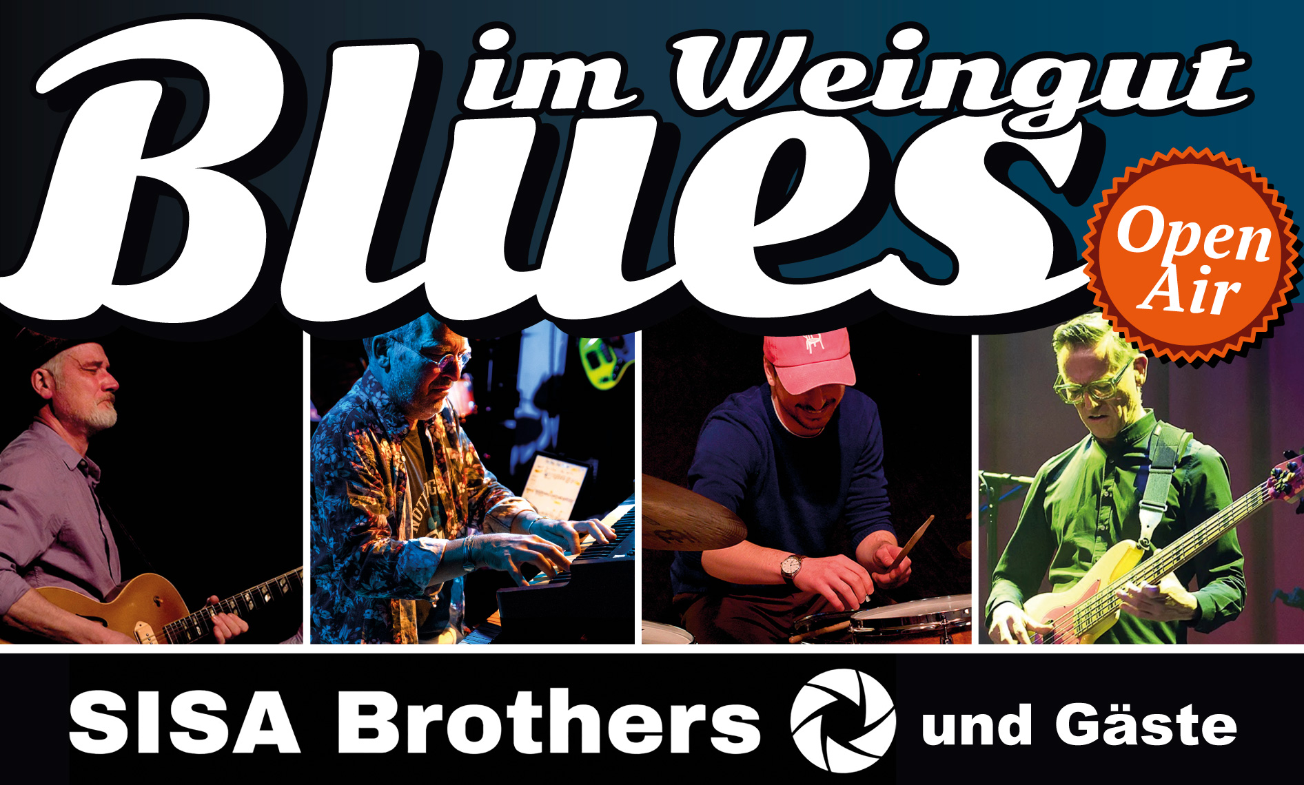 Blues im Weingut – SISA Brothers